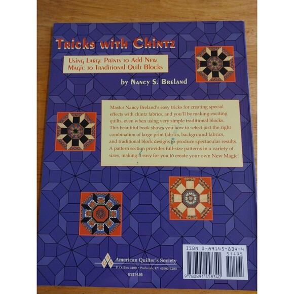 Tricks with Chintz: Using Large Prints to Add Magic to Traditional Quilt Blocks - Picture 2 of 2